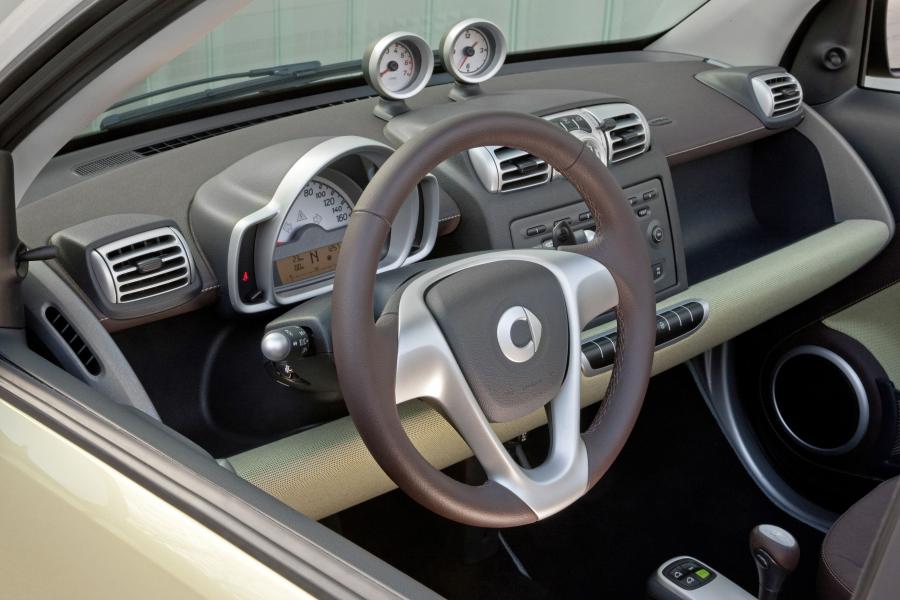 Интерьер Smart ForTwo Limited Three Edition 2009 года  (фото 4 из 13)